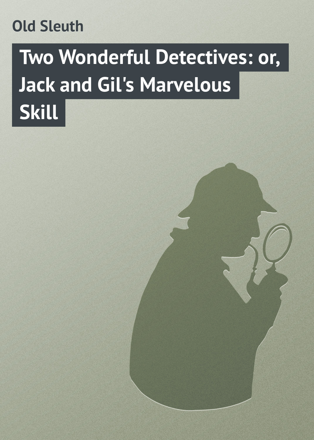 Two Wonderful Detectives: or, Jack and Gil\'s Marvelous Skill