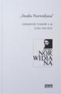„Studia Norwidiana”. Zawartość tomów 1-40 (lata 1983-2022)